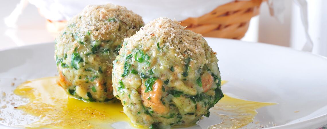 Spinatknödel mit Parmesan-Alternative - Tierschutzverein Meerbusch e.V.